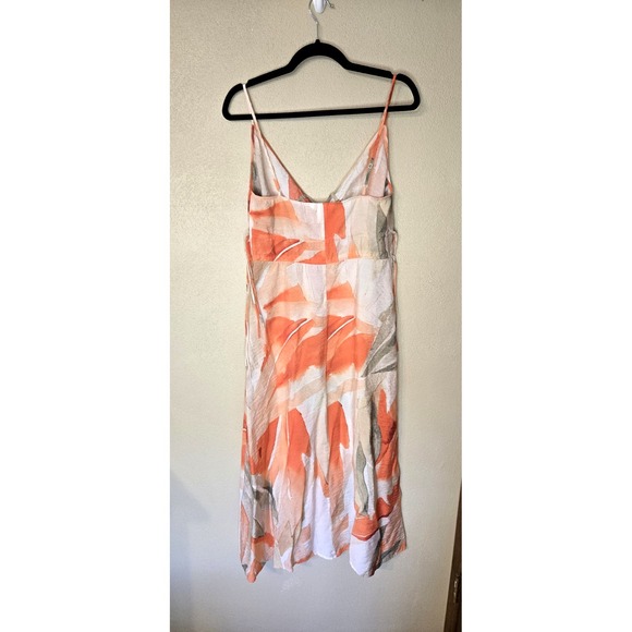 H&M Floral‎ Boho Crinkle Spaghetti Strap Maxi Dress Size XS - Picture 4 of 10